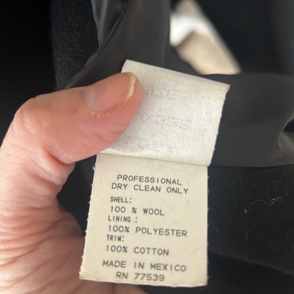 Vintage Long wool  oversized winter coat - Picture 11 of 12